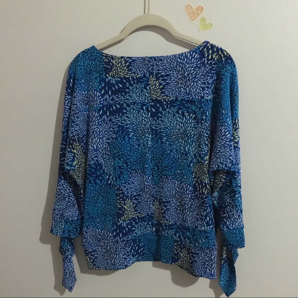 The Limited Petite Blue Top | Size Large - Picture 2 of 8